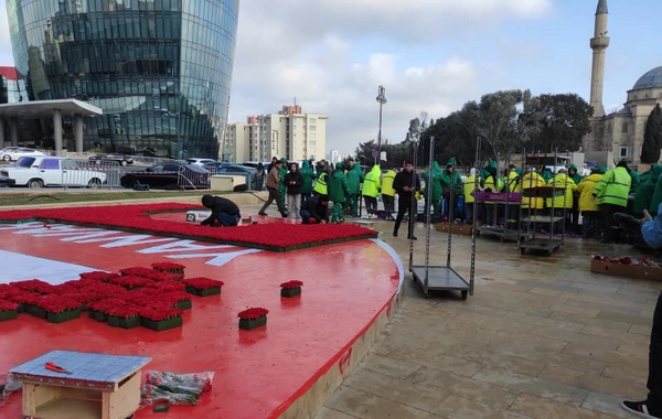 Bakıda 20 Yanvar faciəsinin ildönümü ilə bağlı hazırlıqlara başlanılıb