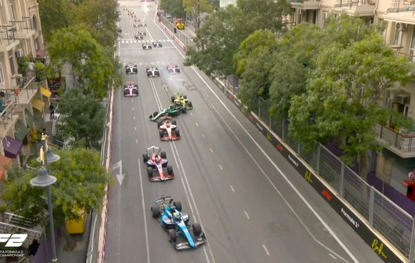Formula 2 üzrə Azərbaycan Qran-prisində növbəti qəza baş verib