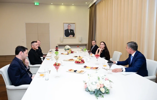 Leyla Aliyeva met with the head of the Vatican Apostolic Library and Vatican Apostolic Archive