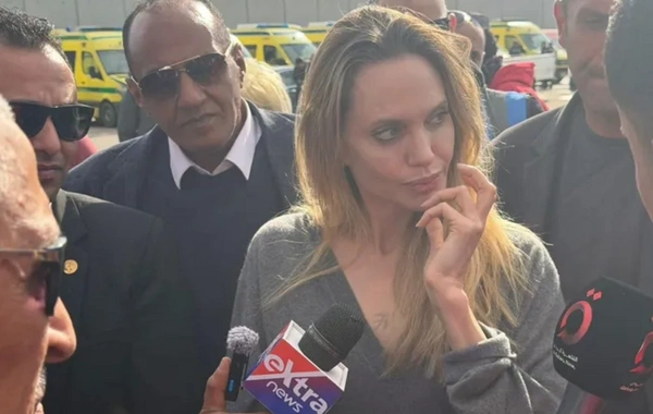 Angelina Jolie went to Palestine