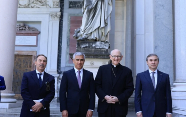 Heydər Əliyev Fondu Vatikanda tarixi abidələrin bərpası üzrə yeni layihələrin icrasına başlayır