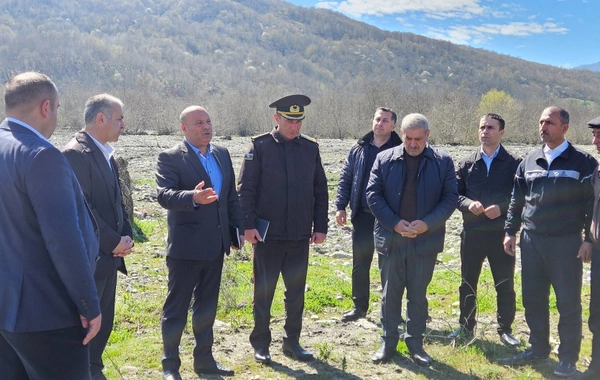 FHN tərəfindən "Yaz-yay fəsillərində sel təhlükəsi" mövzusunda növbəti tədbirlər keçirilib