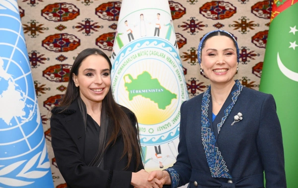 Лейла Алиева приняла участие в выставке, посвященной национальной кухне Туркменистана