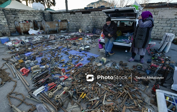 Hər şey satılır - Sabunçuda bit bazarından REPORTAJ
