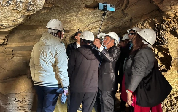 Иностранные журналисты посетили исторические места в Шамахы