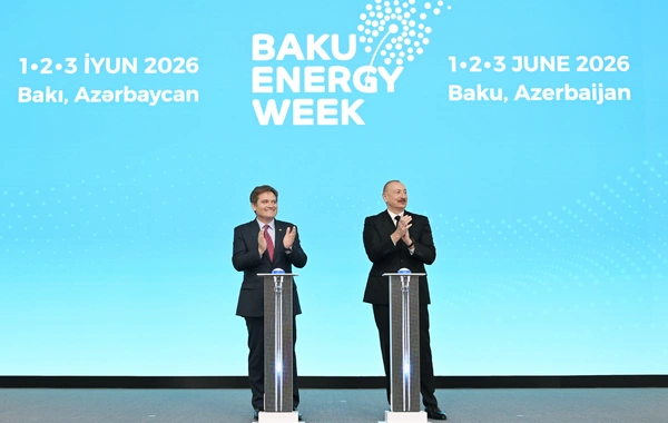 Prezident İlham Əliyev Bakı Enerji Həftəsinin rəsmi açılış mərasimində iştirak edib