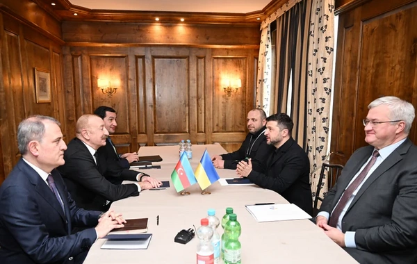 Azərbaycan və Ukrayna Prezidentləri Rusiya ilə sülhü müzakirə edib