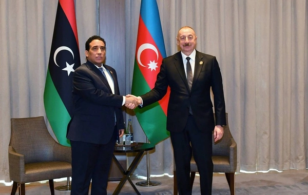 Liviya Prezidenti Ramazan bayramı münasibətilə İlham Əliyevi təbrik edib