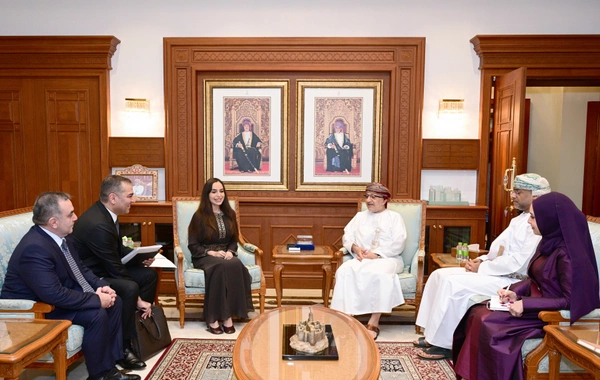 Heydər Əliyev Fondunun vitse-prezidenti Leyla Əliyeva Omanda səfərdədir