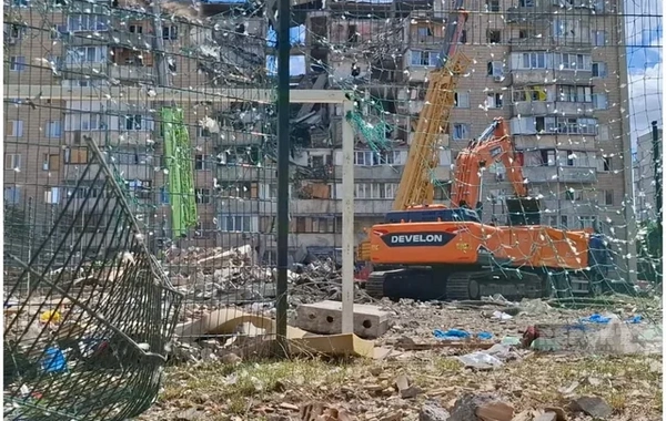 Kiyev Rusiyanın növbəti raket hücumundan sonra - FOTOREPORTAJ