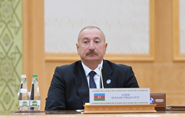 İlham Əliyev MDB Dövlət Başçıları Şurasının məhdud tərkibdə iclasında iştirak edir