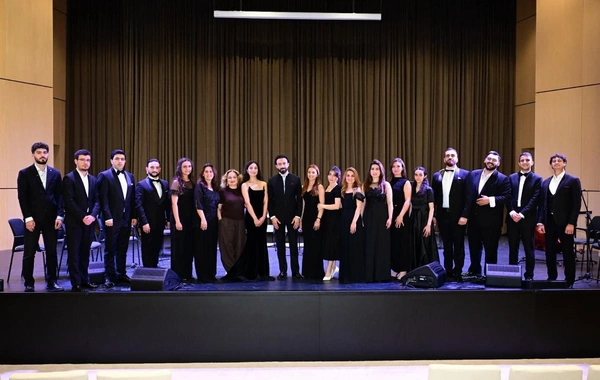 Xankəndi Mədəniyyət Mərkəzində ilk dəfə Milli Qurtuluş Gününə həsr olunan təntənəli konsert keçirilib