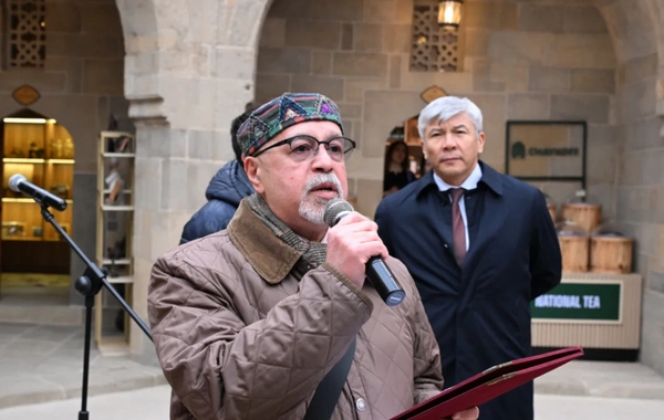 Buxara karvansarasının əsaslı bərpa və konservasiya işlərindən sonra açılışı olub