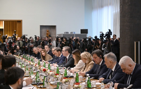 В Белграде состоялось 1-е заседание Совета стратегического партнерства между Азербайджаном и Сербией