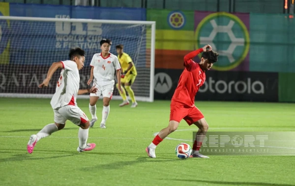 Azərbaycan millisi FIFA U-15 dünya çempionatında Vyetnam yığmasına məğlub olub