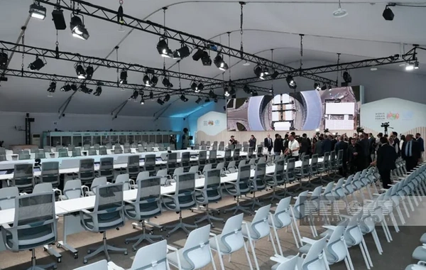 Media nümayəndələri Bakı Olimpiya Stadionunda WUF13-lə bağlı görülən işlərlə tanış olublar
