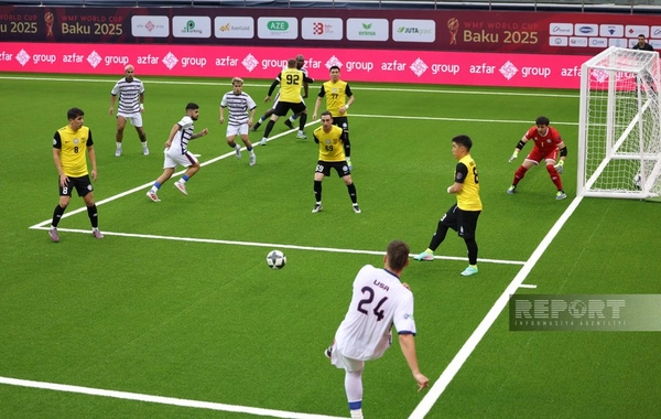 World Futsal Championship in Baku: Kazakhstan national team defeated the USA team