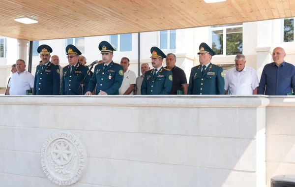 "Samur" sərhəd komendantlığı xidməti istifadəyə verilib