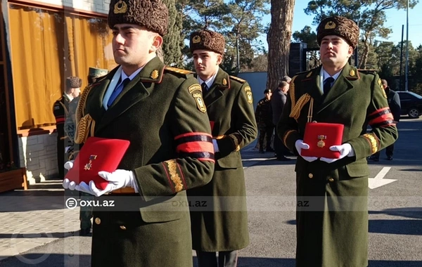 Milli Qəhrəman Şahin Tağıyev dəfn edilir