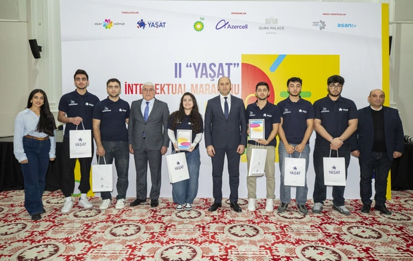 Azercell-in dəstəyilə YAŞAT Fondu şəhid övladları üçün II İntellektual Marafonunu təşkil edib