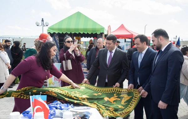 Ağalı və Məmmədbəyli kəndlərində Novruz festivalı və sərgi-satış yarmarkası keçirilib