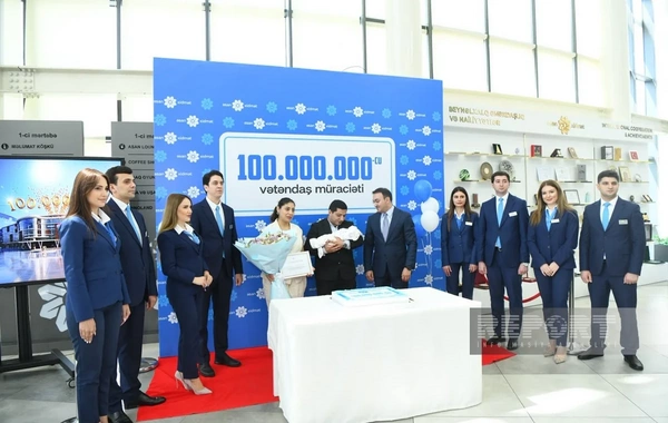 ASAN xidmətə 100 milyonuncu müraciət qeydə alınıb