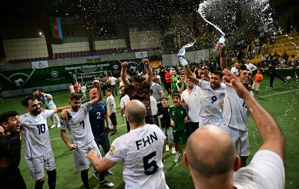 Azərbaycan Həmkarlar İttifaqları Konfederasiyasının təşkilatçılığı ilə keçirilən minifutbol turniri başa çatıb
