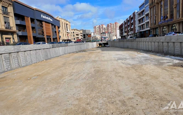 Bakıda yeni avtomobil yolunun tikintisi davam etdirilir