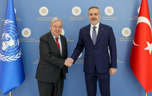 Hakan Fidan ilə BMT Baş katibi bölgədəki vəziyyəti müzakirə ediblər