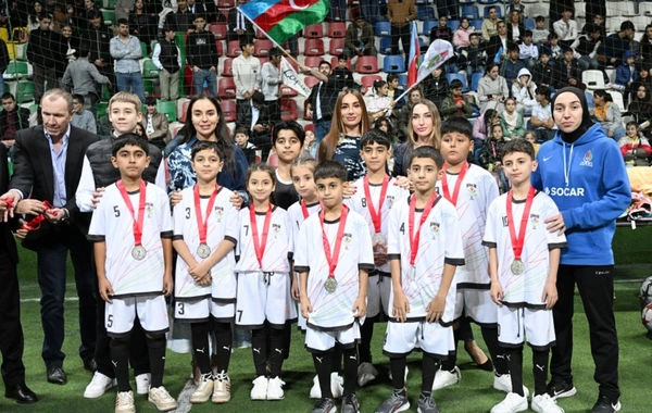 Alyona Əliyeva Dostluq Kuboku minifutbol turniri ilə bağlı paylaşım edib