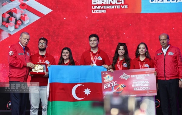 Azerbaijani team took first place at TEKNOFEST-2025