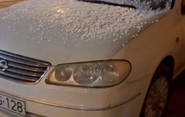 Bakı və Abşeron yarmadasında buz yağır