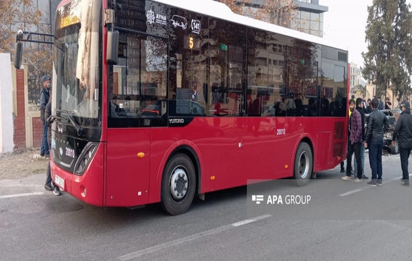 Gəncədə avtobus qəzası - Ölən var