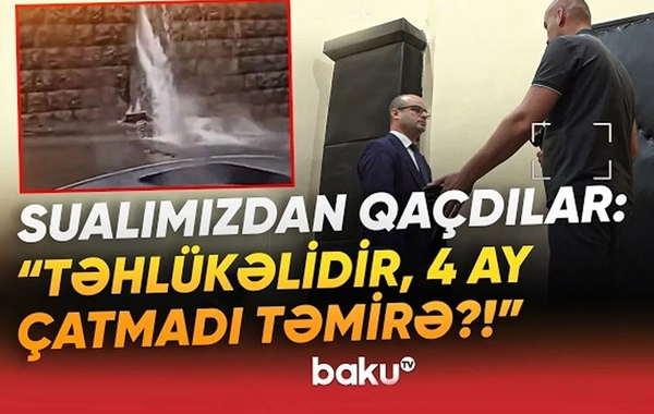 Biləcəridə hər gün qəza riski: Sürücülər təhlükə ilə üz-üzə