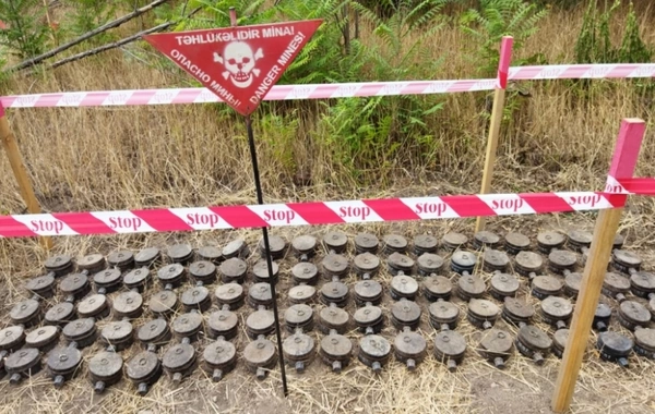 Ötən həftə 508 hektardan çox ərazi minalardan təmizlənib