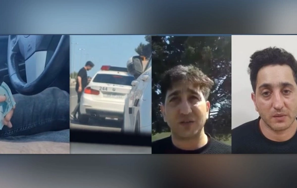 Yol polisini saxta görüntülərlə şantaj edən sürücünün etirafları