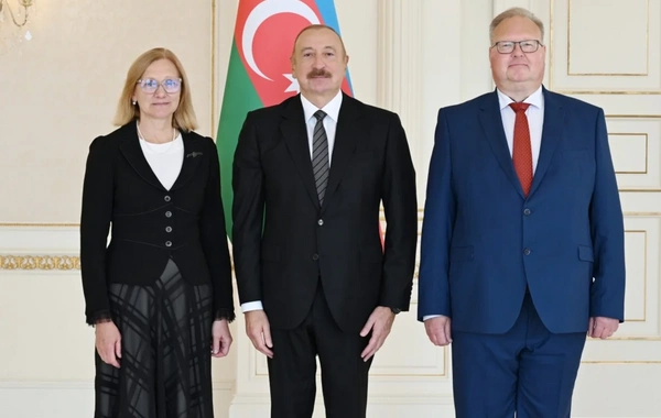 President Ilham Aliyev received the newly appointed Ambassador of Estonia to Azerbaijan