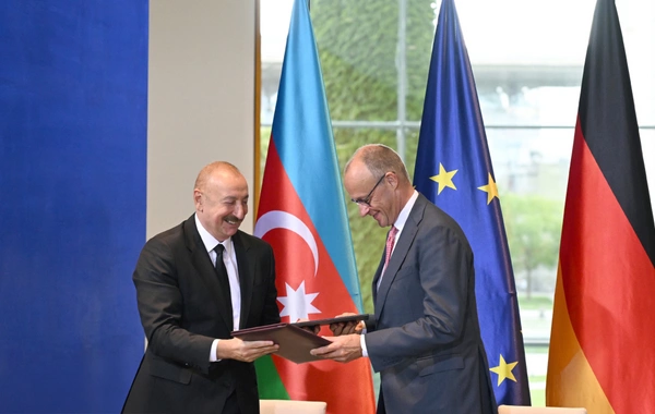Azərbaycan və Almaniya arasında strateji tərəfdaşlıq üzrə Birgə Bəyannamə imzalanıb