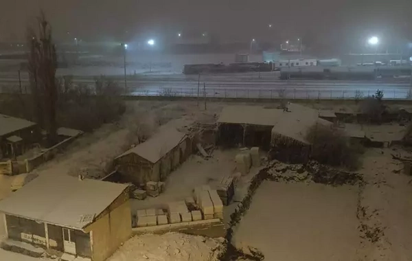 Türkiyənin bu şəhərinə güclü qar yağdı