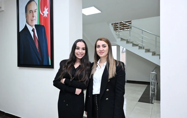 Leyla Əliyeva və Alyona Əliyeva Qubada internat tipli ümumtəhsil məktəbini və STEAM mərkəzini ziyarət ediblər
