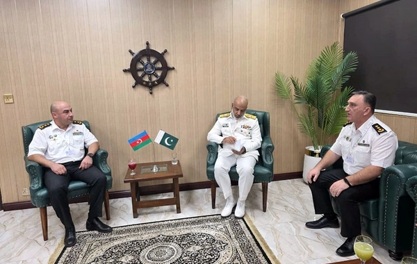 Azərbaycanla Pakistanın hərbi dəniz qüvvələri arasında fikir mübadiləsi aparılıb