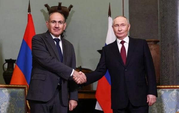 Paşinyan Putinlə Ermənistan-Rusiya iqtisadi əlaqələrini müzakirə edib