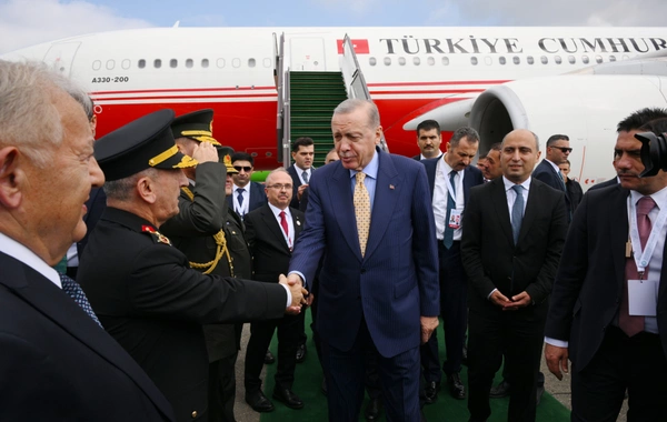 Türkiyə Prezidenti Azərbaycanda səfərdədir
