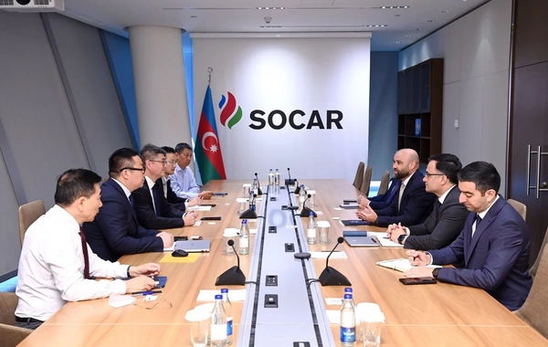 SOCAR Çin şirkəti ilə Abşeron yatağında əməkdaşlığı müzakirə edib