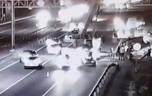 Normadan artıq yüklənmənin səbəb olduğu qəzalardan GÖRÜNTÜLƏR