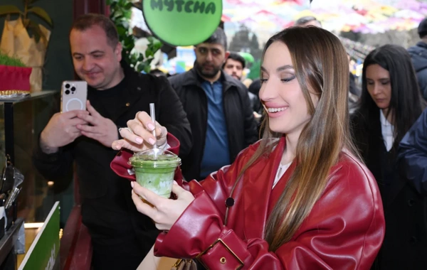 Alyona Əliyeva Novruz yarmarkasını ziyarət edib