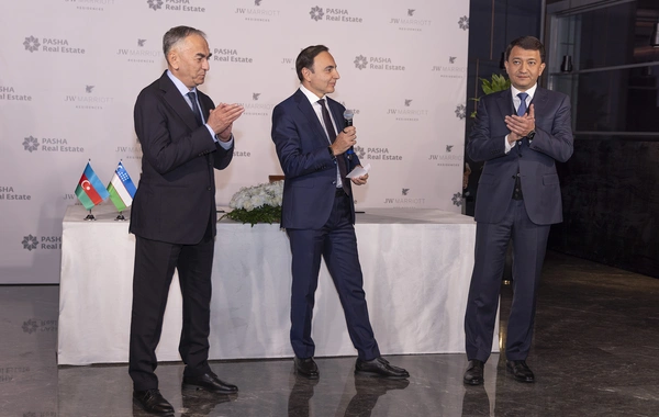 PAŞA Real Estate Qrup və Marriott International Daşkənddə JW Marriott brendi altında rezidensiya layihəsi üzrə saziş imzalayıb