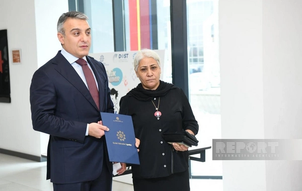 Şəhid ailələri və müharibə əlillərinə daha 100 mənzil verilib