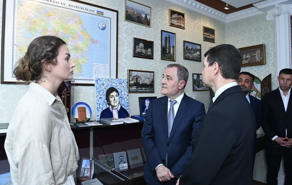 Ceyhun Bayramov İrpendə Azərbaycanın dəstəyi ilə bərpa olunan obyektlərdə olub