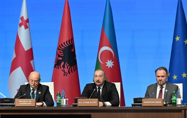 Президент Ильхам Алиев принимает участие в 12-м заседании Консультативного совета ЮГК